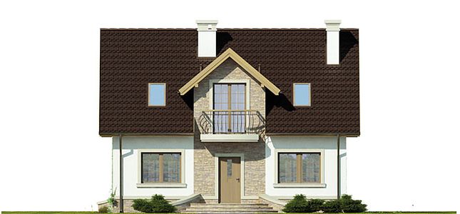 Фасад дома EAD-7365-43 Фасад дома EAD-7365-43